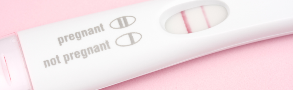 Skincare Products to Avoid During Pregnancy: A Mom-to-be Guide 2 Positive pregnancy test, clearly displaying two pink lines indicating early pregnancy.