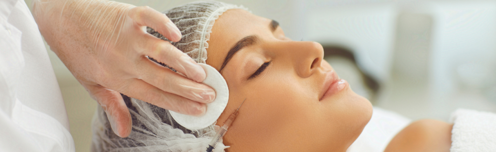 the difference between dermal fillers and botox. client enjoying injections.
