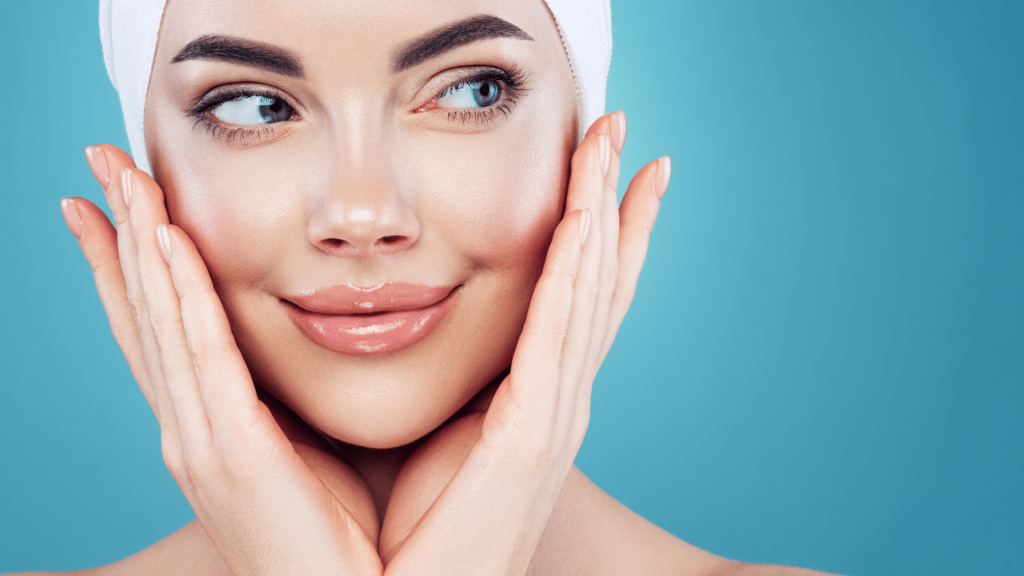 <strong>Understanding Skin Boosters: The Ultimate Guide to Hydrated, Radiant Skin</strong> 1 Woman with radiant, smooth skin looking confident and refreshed.