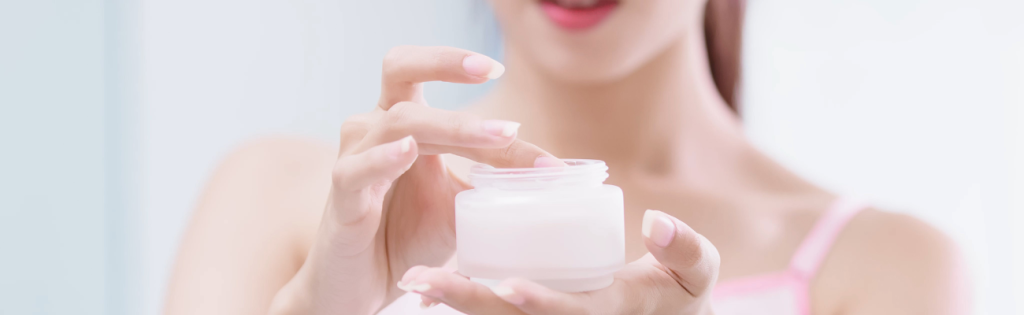 The 3 Essential Skincare Basics You Can't Afford to Miss – Unveil Your Flawless Skin Today! 2 Woman applying moisturising face lotion as part of her daily skincare routine.