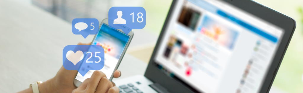 The Rise of Informed Clients: Why Aesthetic Qualifications Count 2 Client using a smartphone to browse social media, researching aesthetic treatments.