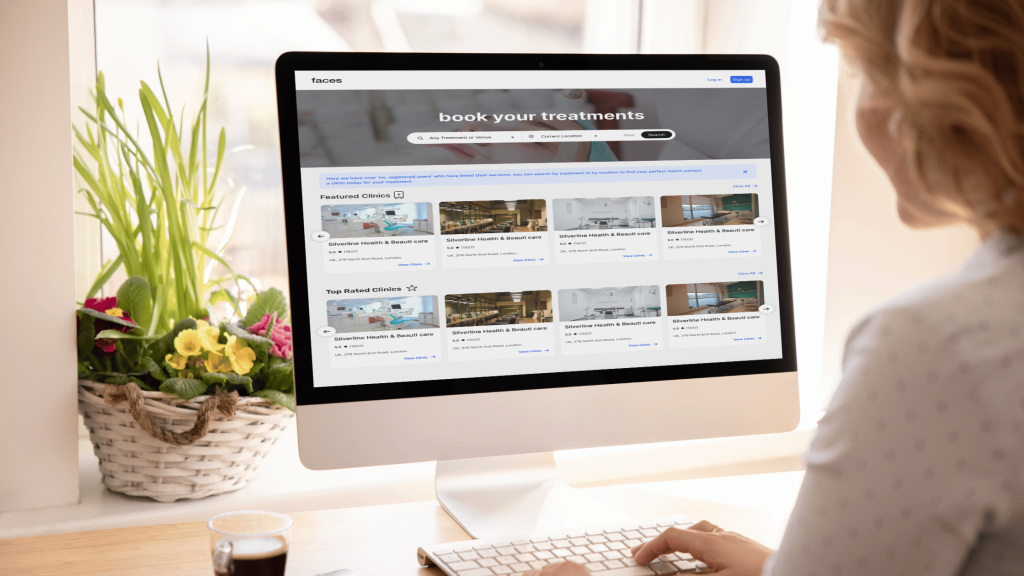 Faces | Search Ranking with Faces Booking System 1 FACES CONSENT IMAGE 11 1