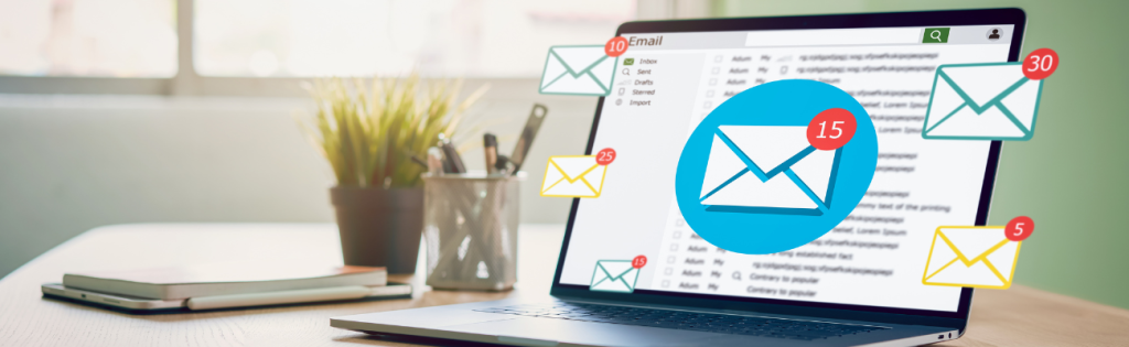 Email communication between practitioner and client regarding treatment.