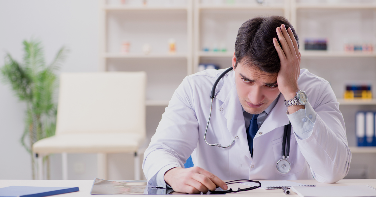 7 Proven Reasons Why You Should Take Deposits 1 Image of a Frustrated Practitioner