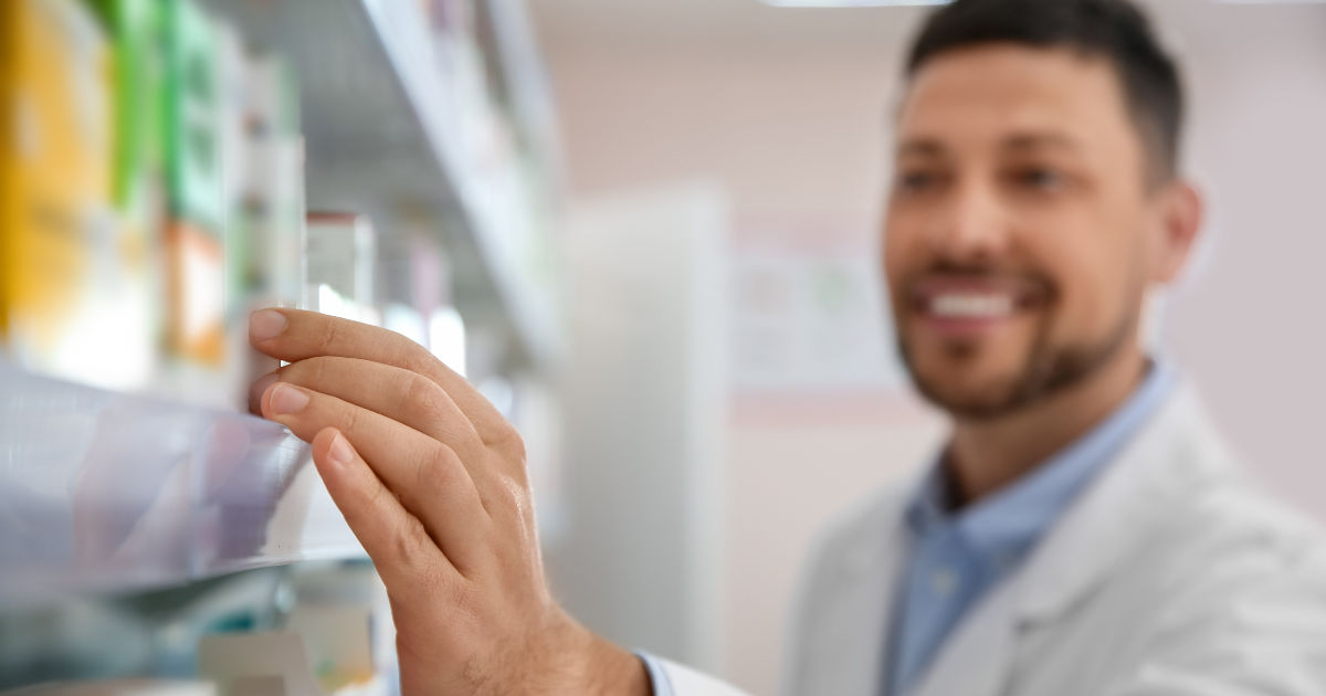 Anti-Wrinkle Injections: How To Spot Counterfeit Brands! 3 Practitioner looking at a shelf or reaching something out of a shelf