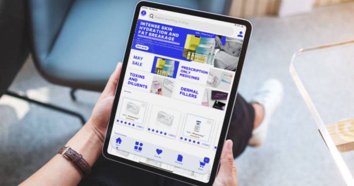 7 Proven Strategies to Minimise Costs for Aesthetic Professionals 3 Tablet mockup of Faces Shop